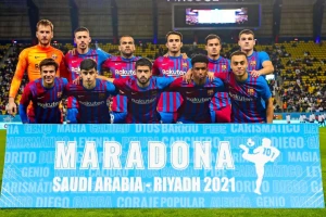 "Božija ruka" sišla sa neba i asistirala u "Maradona kupu", Dani Alveš obeležio meč, Boka bolja od Barse!